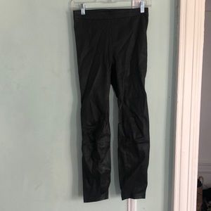 vince leather legging